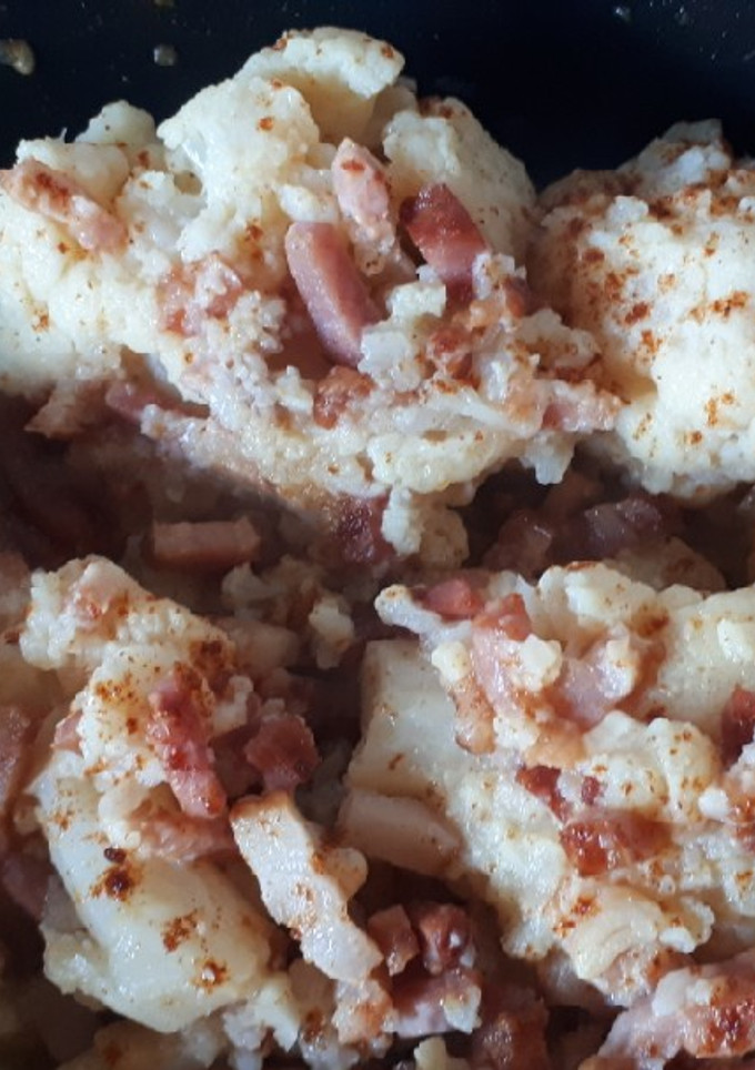 Una foto de 92. Coliflor con bacon