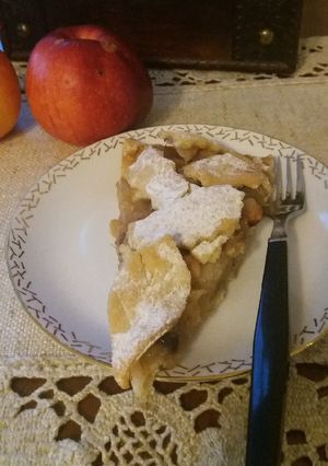 O poză a rețetei Tartă de mere de post.