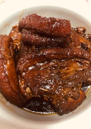 รูปของ หมูสามชั้นตุ๋นซีอิ๊ว