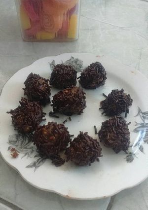 Foto resep Bola bola coklat 🍪🍫