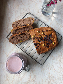 Una foto de Pan de Pascua vegano