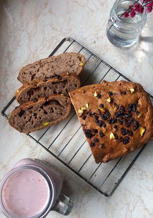 Una foto de Pan de Pascua vegano