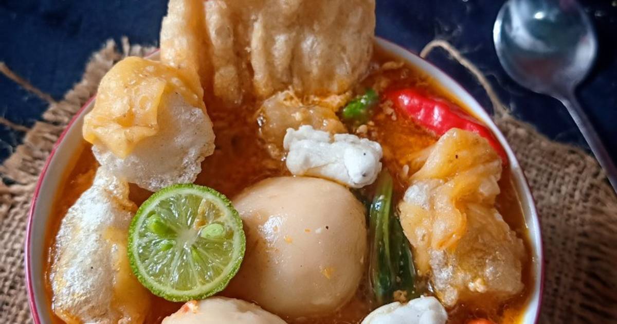 Resep Seblak Bakso Aci Oleh Kiena Cookpad