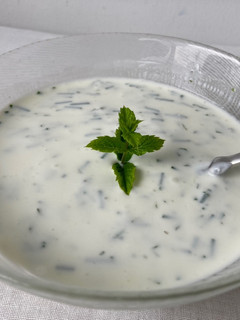 Una foto de Salsa de yogur