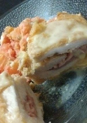 Una foto de Pollo relleno