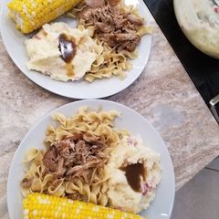 A picture of Dutch Oven Bone- in Pork Butt.