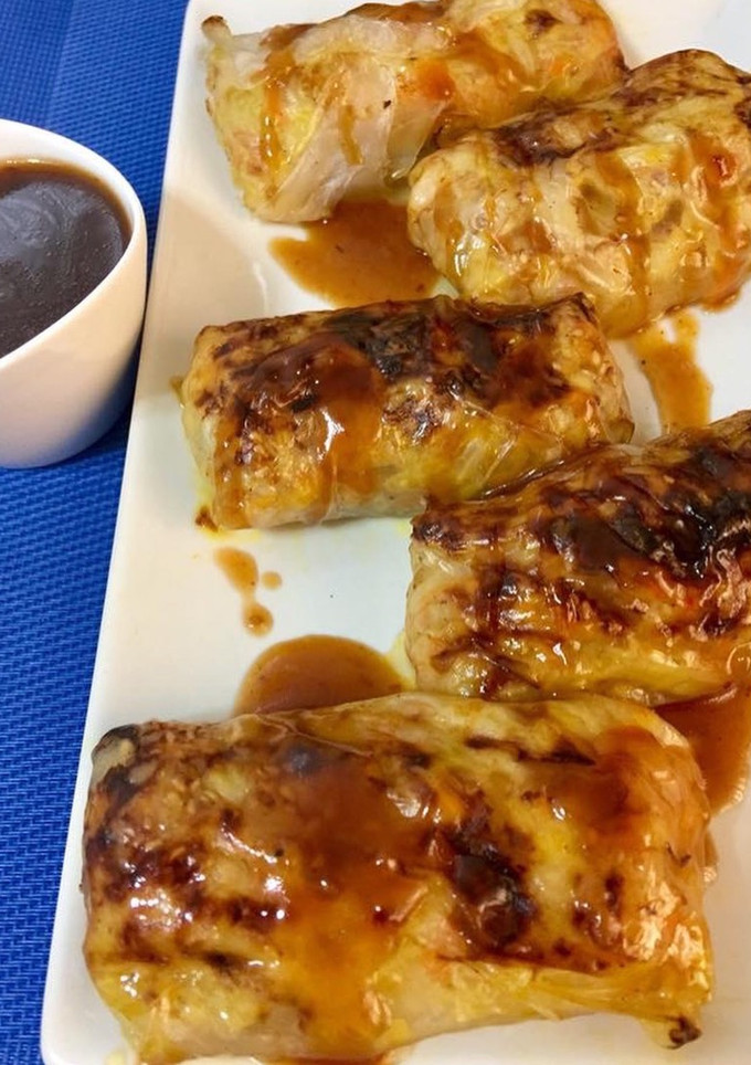 Una foto de Rollitos de primavera