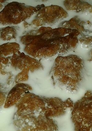 A picture of Dahi pakordi.