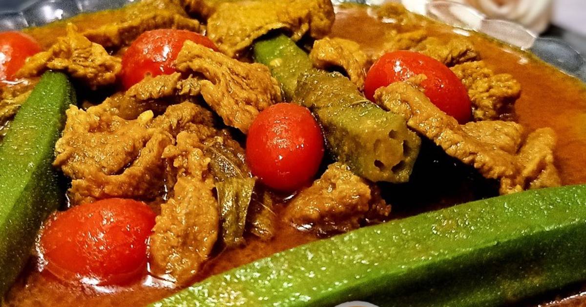 Resipi Asam Pedas Daging Oleh Aznie Khasri - Cookpad