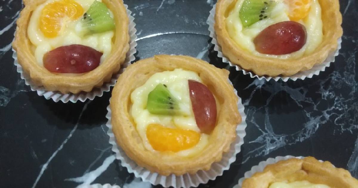 Resep Soes Mangkuk Vla Custard Oleh Mamah Aura Cookpad