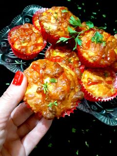 عکسی از دستور مافین کیک گوشت 😋😍