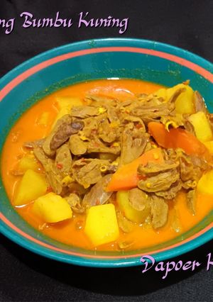 Foto resep Jantung bumbu kuning