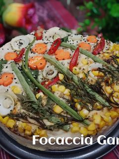 Foto resep Focaccia Garden