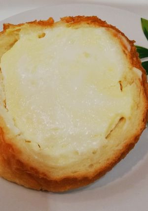 Túrós zsömle recept fotója