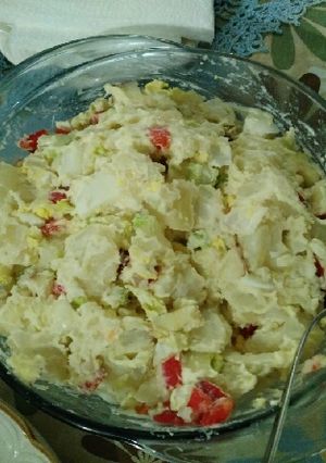 Una foto de Ensalada de papas