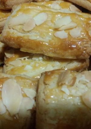 Una foto de Cortaditos de almendra con thermomix