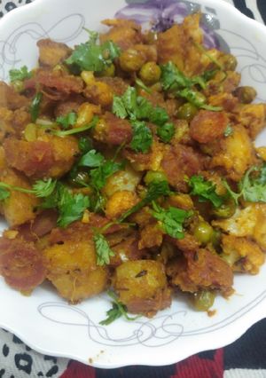 A picture of Mix vegetables recipe.