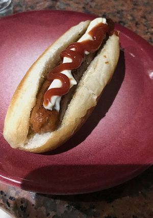 Una foto de Panchos Veganos 🌱🌭😋