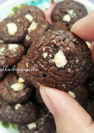 Foto resep Crunchy Brownies Cookies