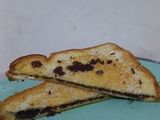 Roti Panggang Meses Coklat