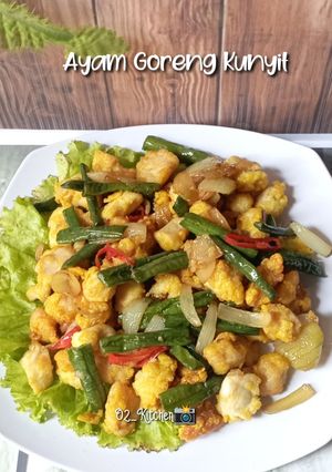 Foto resep Ayam Goreng Kunyit Malaysia