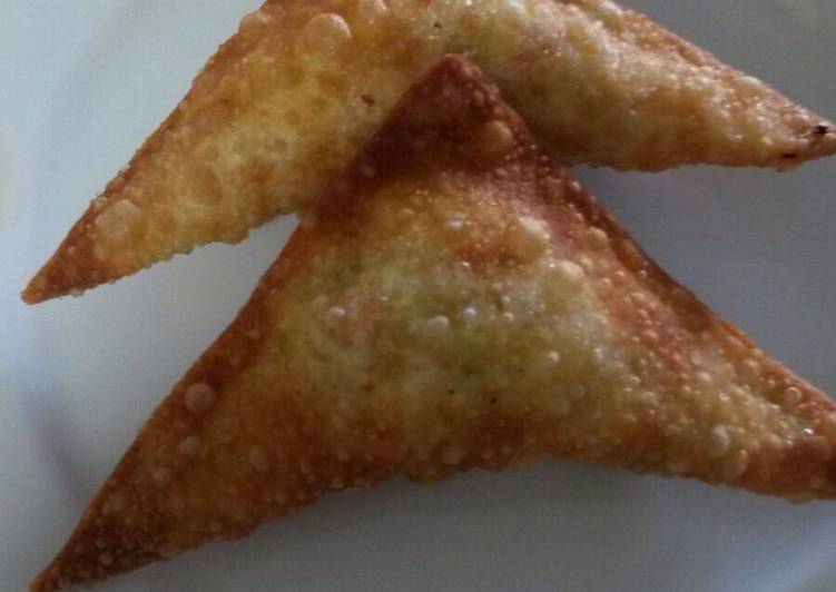 Pangsit Aneka isi ala indo-aussie