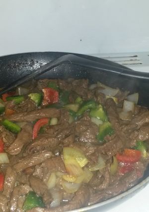 Foto resep Black pepper beef ala indo-aussie