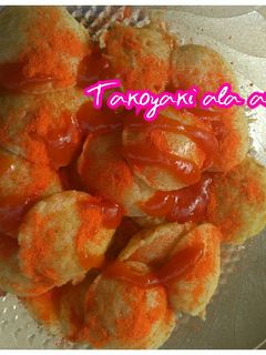 Foto resep Takoyaki simple (telor cubit)
