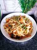 Tagliatelles fraîches aux légumes en cocotte MAGIMIX