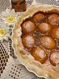 Torta sfoglia di albicocche