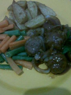 Foto resep BOLA-BOLA DAGING SAUS TIRAM