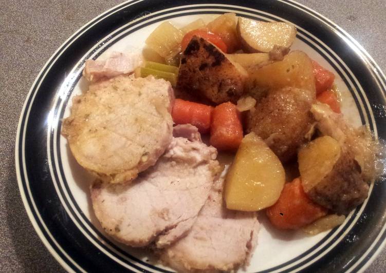 crockpot pork roast