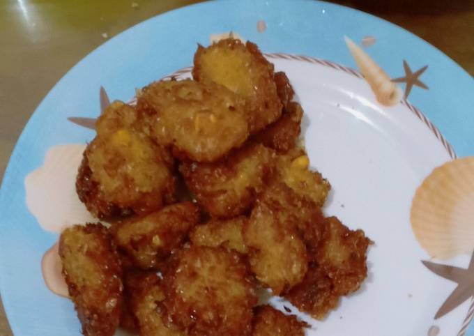 Resep Dadar jagung a.k.a perkedel Jagung empuk tanpa telur yang Menggugah Selera