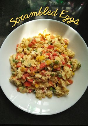 Gambar Scrambled Eggs Mudah