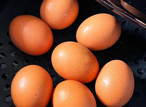 Foto principal de Huevos duros en la Freidora de aire (Airfryer)