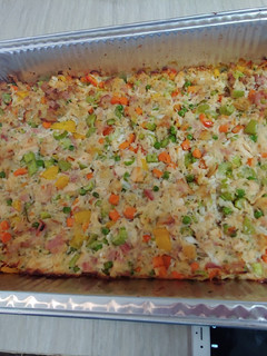 Una foto de Relleno de pollo y vegetales para tus festividades