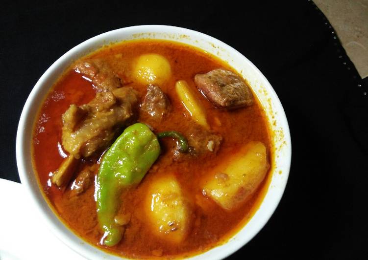 Recipe of Award-winning Aloo ghosht