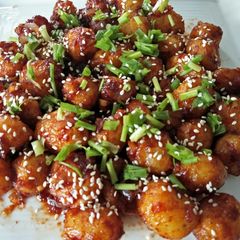 A picture of Honey Chilli Potato.