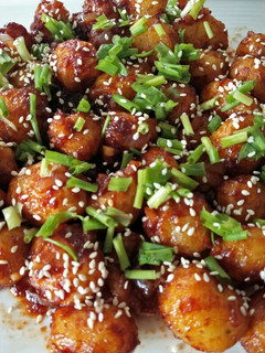 A picture of Honey Chilli Potato.