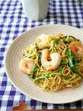 Lunch Special: Shrimp and Chive Yakisoba