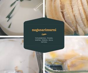 Siap Saji Nagasari pirex Ala Warteg