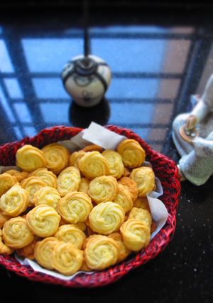 Hình của món Cookies bơ (hoặc kem tươi).