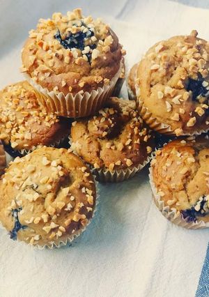 A picture of Blueberry Muffins.