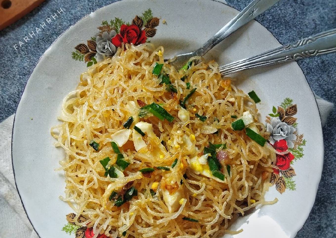 Bihun Goreng Saus Tiram