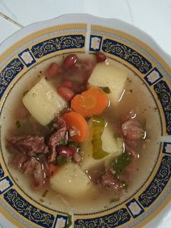 Foto resep Sop daging kacang merah
