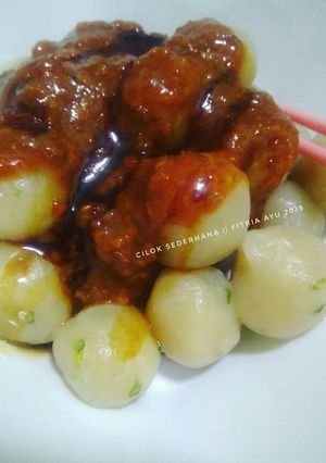 Foto resep Cilok (aci di colok)