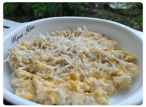 Foto resep MPASI 10M+ Cheesy Oat with Egg