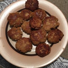 A picture of Tuna balls(τόνο κεφτεδάκια).