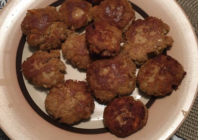 Tuna balls(τόνο κεφτεδάκια)