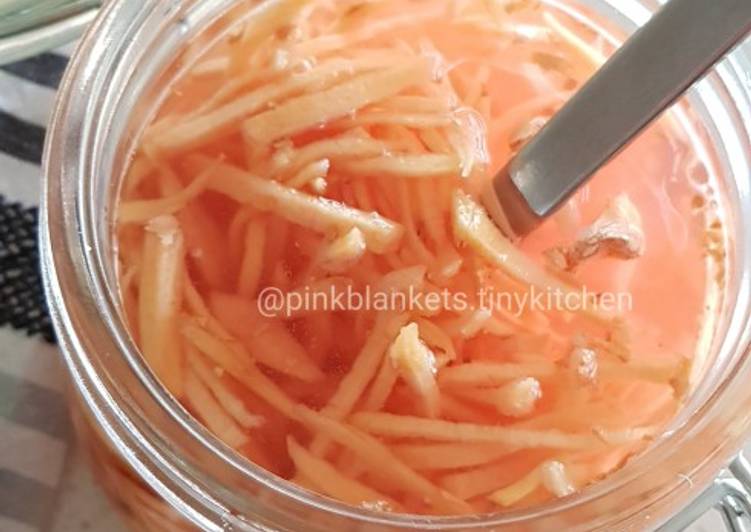 Simple Way to Prepare Award-winning Chinese Pickled Ginger